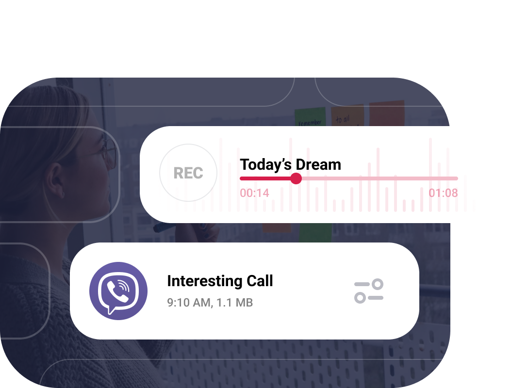 Record Phone Calls & VoIP conversations